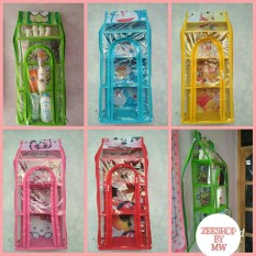ZeeshopbyMW Rak Gantung Multifungsi Hanger Karakter Mickey Doraemon Keroppi Hello Kitty Pooh Sofiatempat penyimpanan Obat Kosmetik, produk perawatan aksesoris