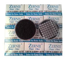 Zernii 12 Pcs Refill Active Carbon Water Filter Paket Karbon Aktif Isi Ulang