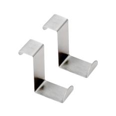 Zhuoda Dapur Gantungan Gantungan Pemegang Pintu Kait Gantungan Mantel Kain Kuat Set 2-Intl