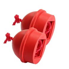 Zhuoda Kapur Karet Holder untuk Billiard Pool Snooker Meja Cue Stick Club (2 Pcs) (Merah) -Intl