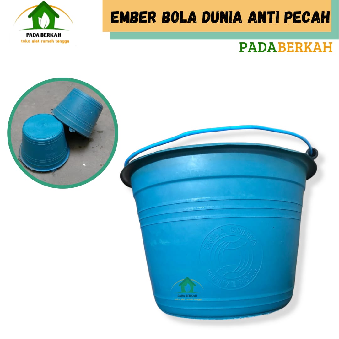 Ember Bangunan / Ember Anti Pecah / Ember Merk Bola Dunia / Ember Cor ...