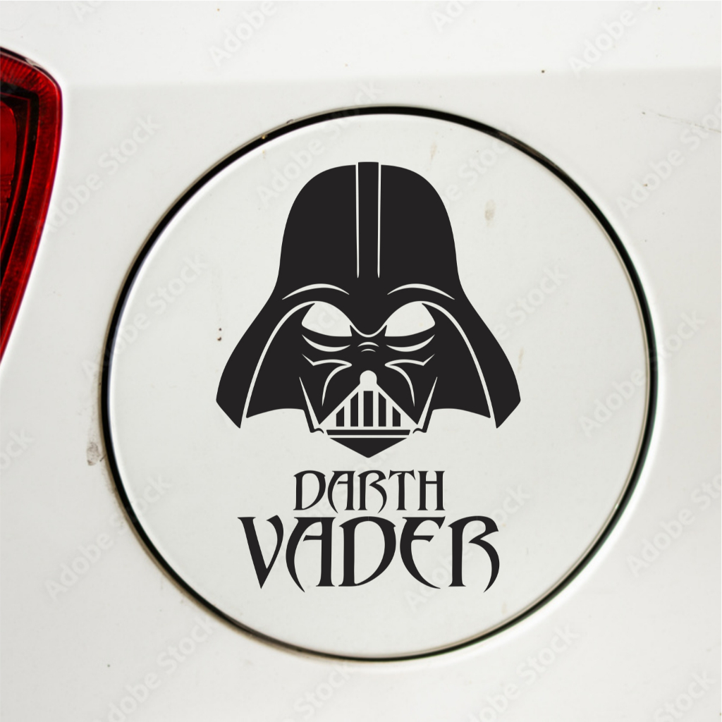BLIGHOO CUTTING STICKER TANGKI MOBIL DARTH VADER 14CM STIKER MOBIL