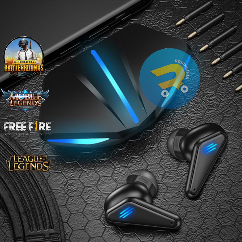 Headset Bluetooth Gaming Stereo K55 / Earphone Bluetooth Gaming