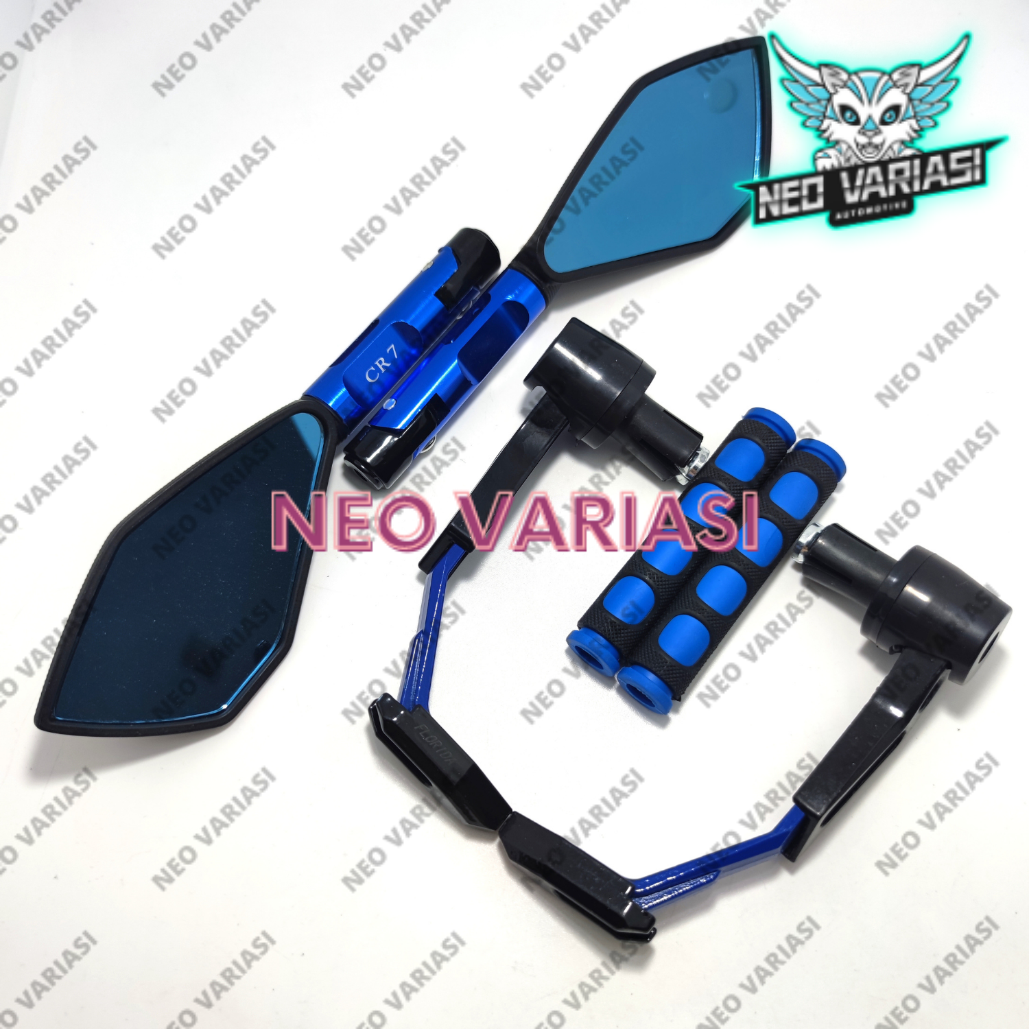 Paket Item Proguard Robot Cnc Handguard Robot Plus Spion Tomok V Plus Karet Handle Rem Jari