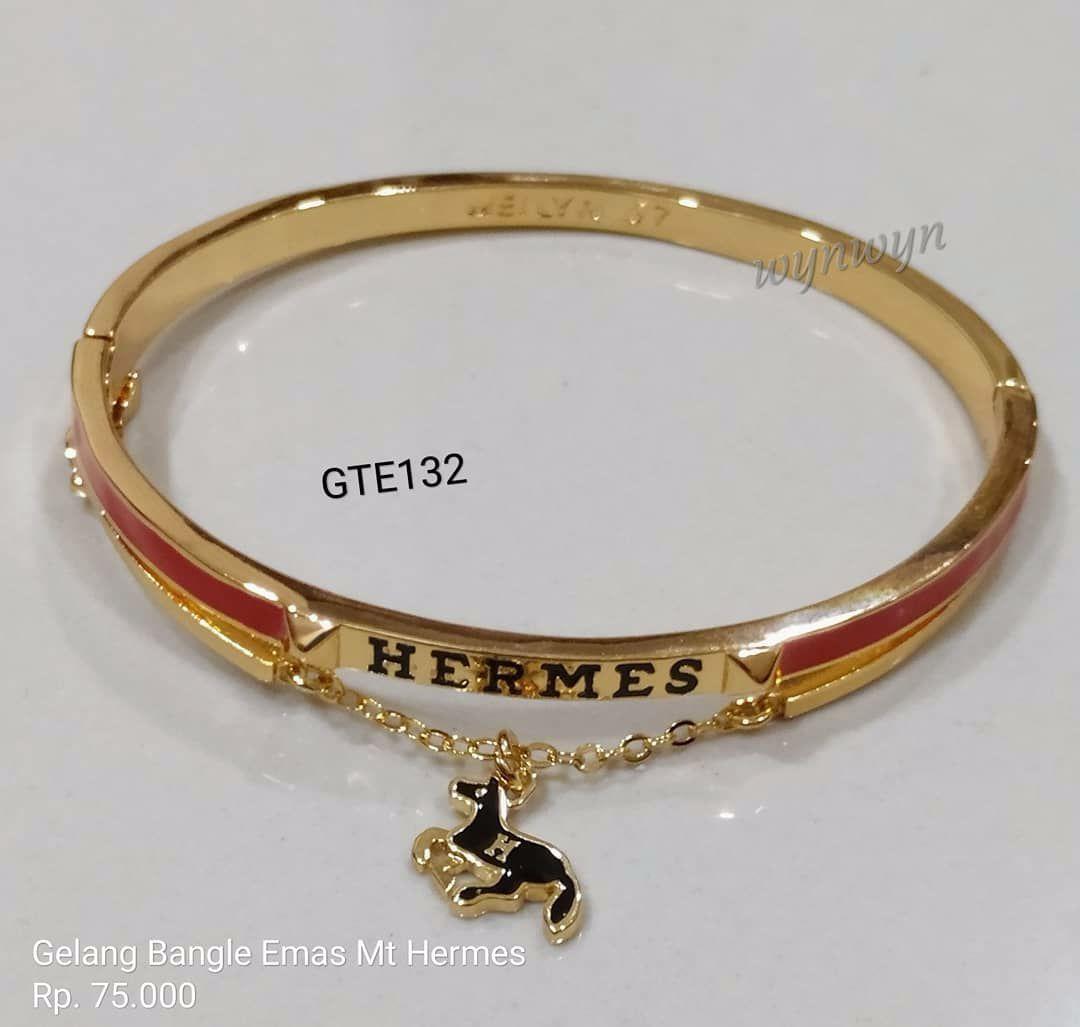 bangle emas hermes