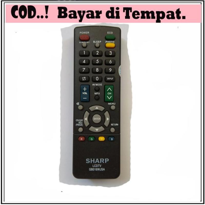 REMOT/REMOTE TV SHARP LCD/LED GB016WJSA PASTI KONEK
