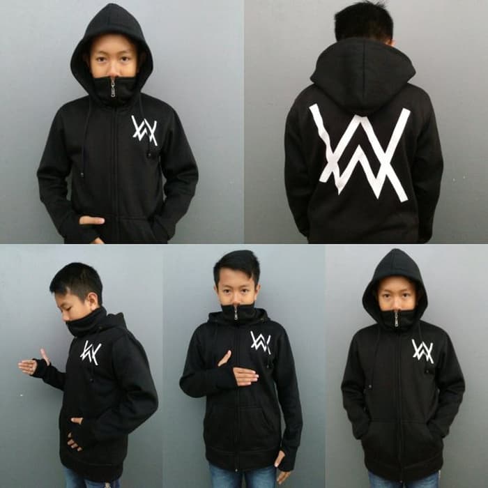 Jaket Alan Walker Ninja anak/Sweater hoodie anak fleece tebal