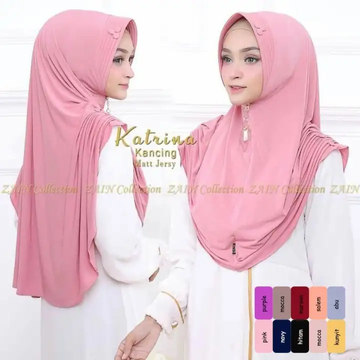 Jilbab Instan Bergo Honey Ivory Bergo Ivory Jilbab Instan Berpad Antem Dengan Hiasan Aksen Rempel Kriwil Disekelili Hijab Designs Hijab Style Tutorial Jilbab