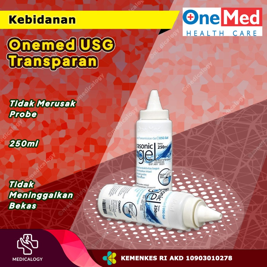 Ultrasound Gel Onemed / Gel USG / Ultrasonic Jelly / Gel Doppler