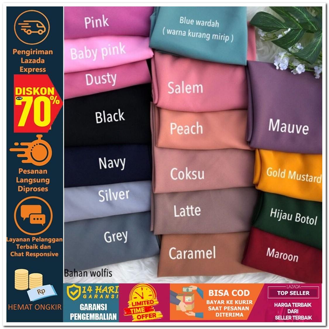 Moslem Wear JILBAB SEGITIGA INSTAN WOLVIS POLOS PASTAN SEGIEMPAT SQUARE INSTANT HIJAB JILBAB Hijab Jilbab Segi Empat Square Pashmina Kerudung Khimar Pesta Kondangan Nikahan Simple Pet Instan Instant Bergo Kekinian Trendy