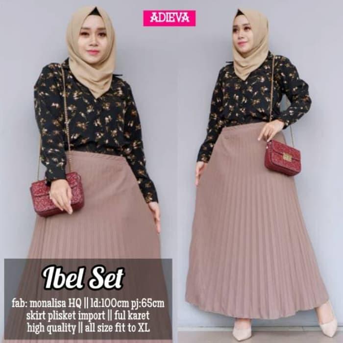 Orang Gemuk Pakai Rok Plisket Gaya Ootd