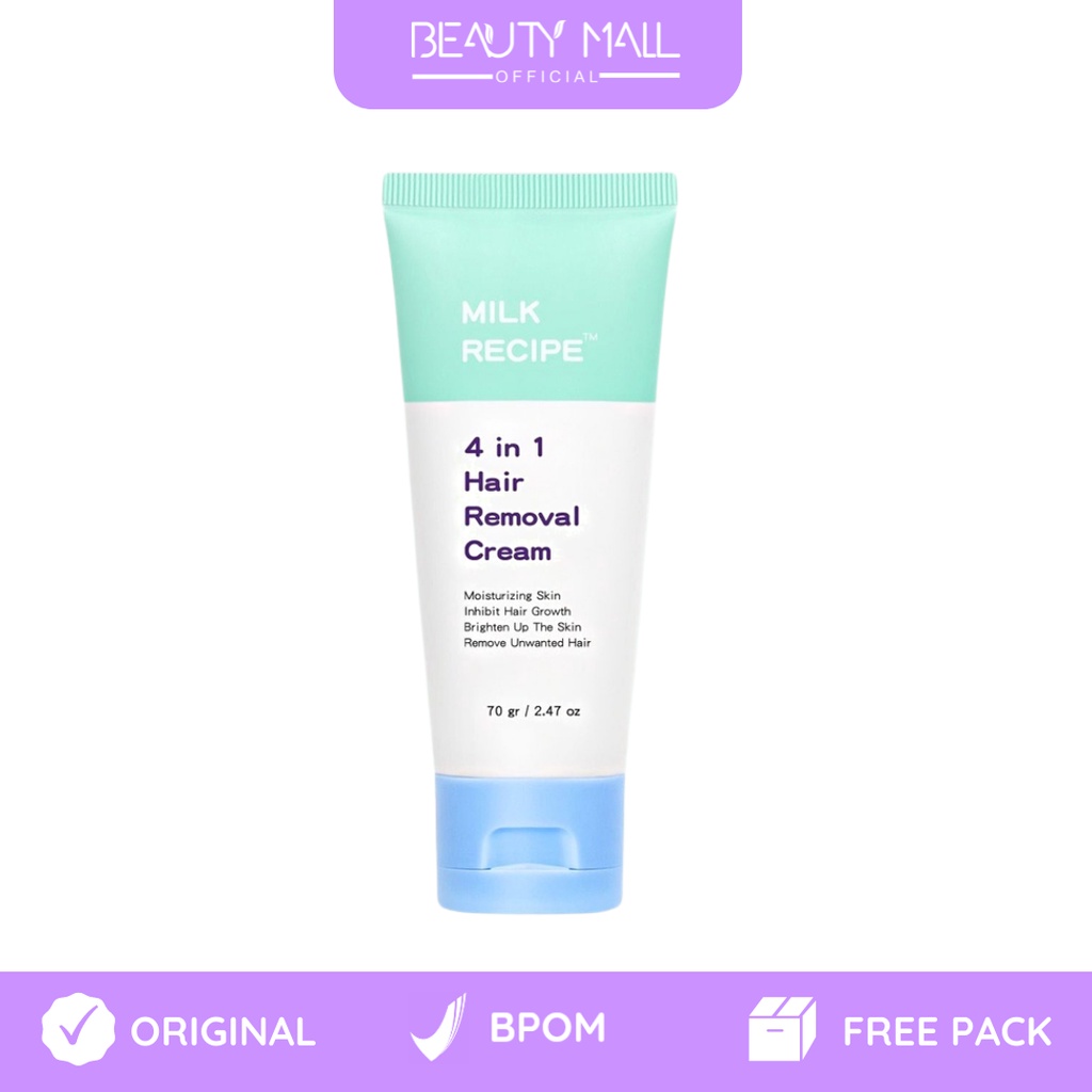 MILK RECIPE 4 in 1 Hair Removal Cream Lazada Indonesia