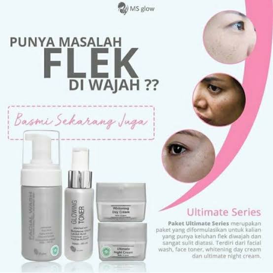 Ms Glow Paket Flek Original Bpom Ultimate Lazada Indonesia