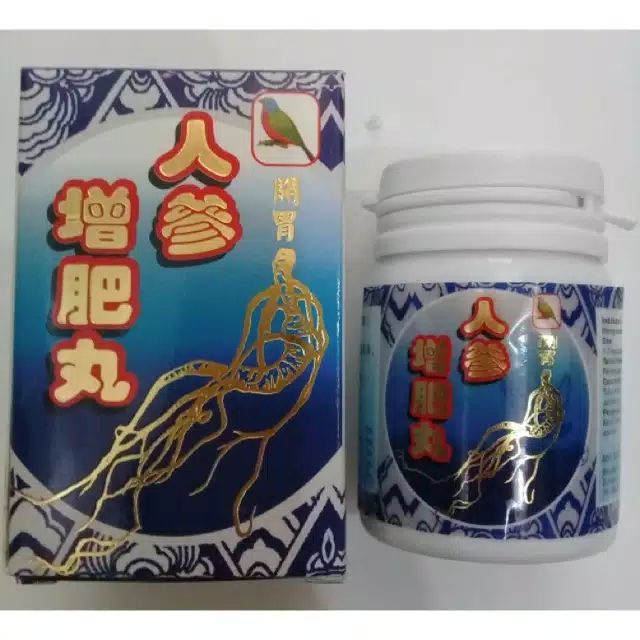 ren sen Zhen Fei Wan ginseng biru obat selera makan menguatkan paru paru Lazada Indonesia