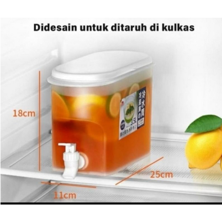 YS STORE88 Dispenser Tempat Air Minum 3.5 liter Dan Bisa Dibawa Kemana