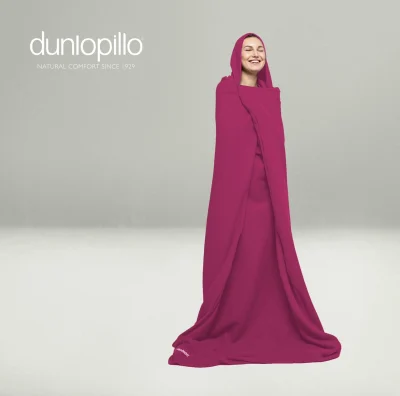 Dunlopillo Hooded Thermal Blanket ( Selimut Topi ) Fuschia Pink