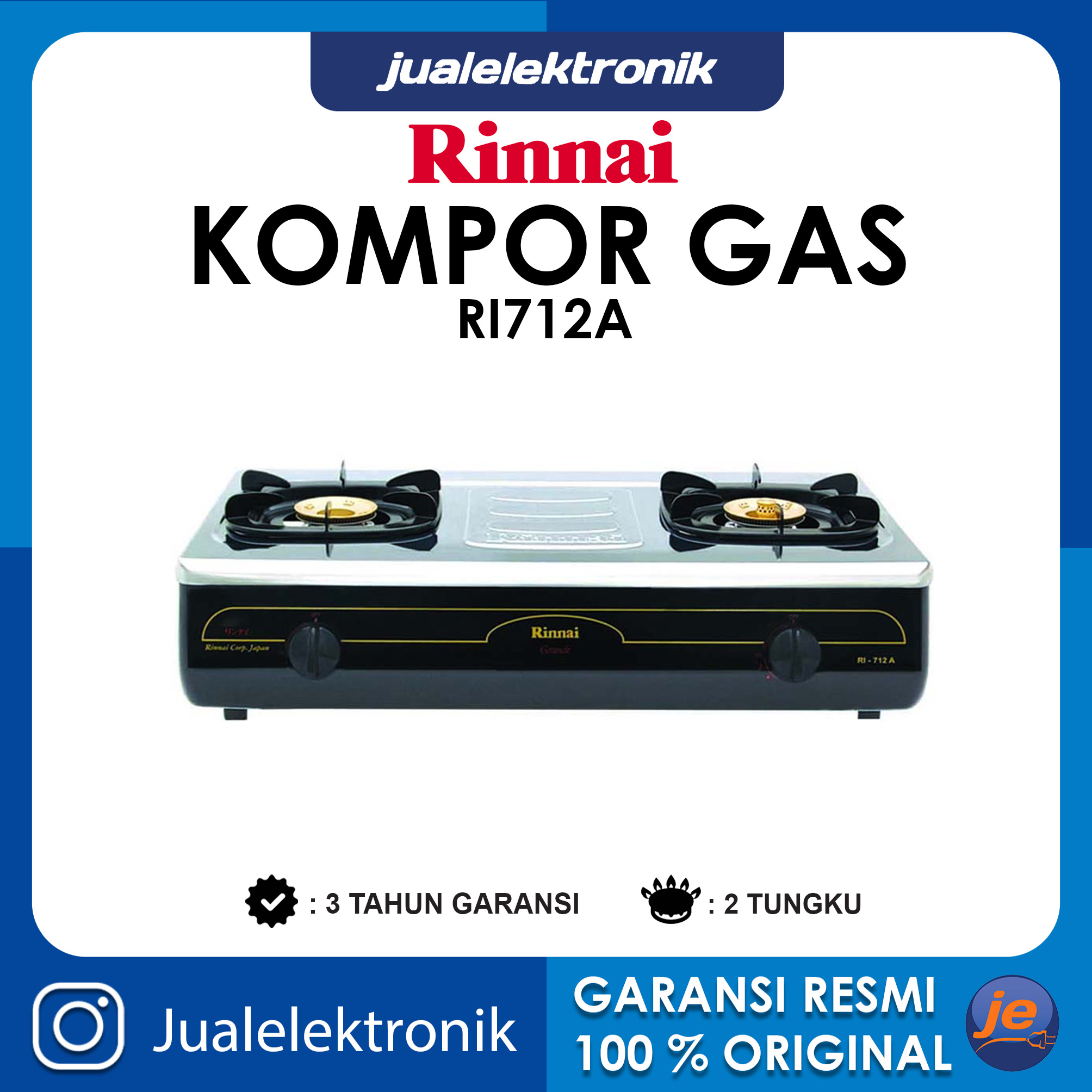Jual Kompor Rinnai Ri 712a Terbaru Jan 23 Lazada Co Id