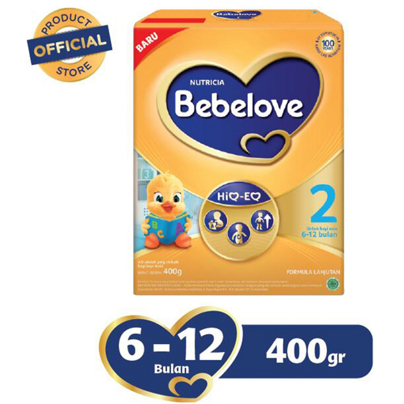 Bebelove 2 Susu Formula Lanjutan 400g Susu Bayi Usia 6 12 Bulan Lazada Indonesia