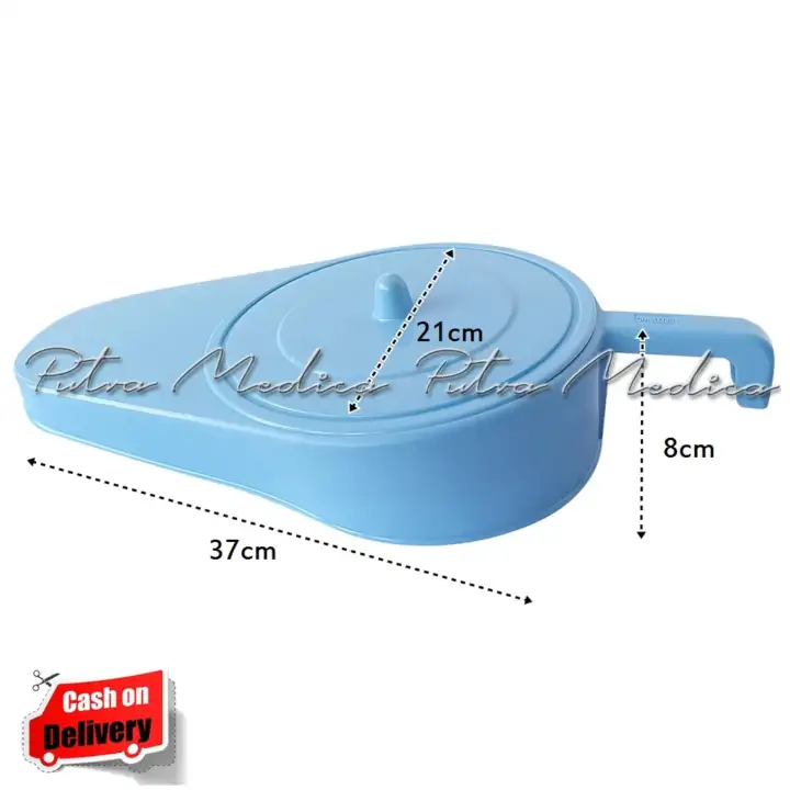 Putra Medica Onemed Stikpan Biru Stickpan Pispot Bab Bak Sodok Plastik Bedpan Lazada Indonesia