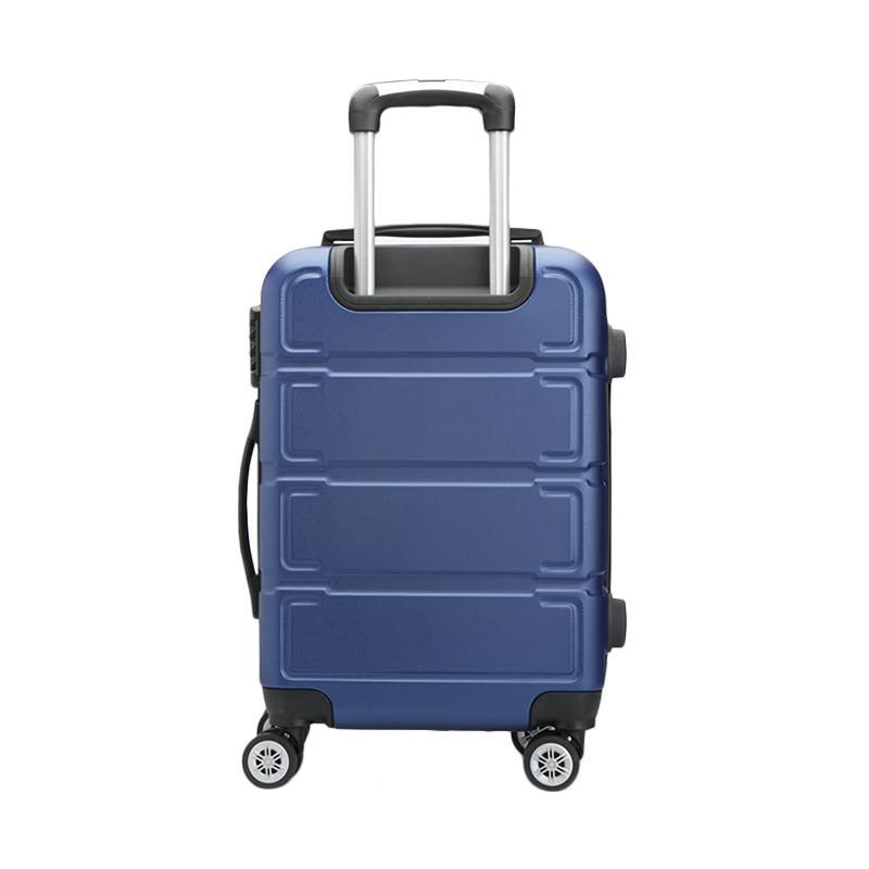 Polo Love Koper Hardcase Luggage 20 Inch 806-20 Koper Fiber Koper Kabin Koper Import Koper Baju Koper Travel Anti Theft Original - Dark Blue