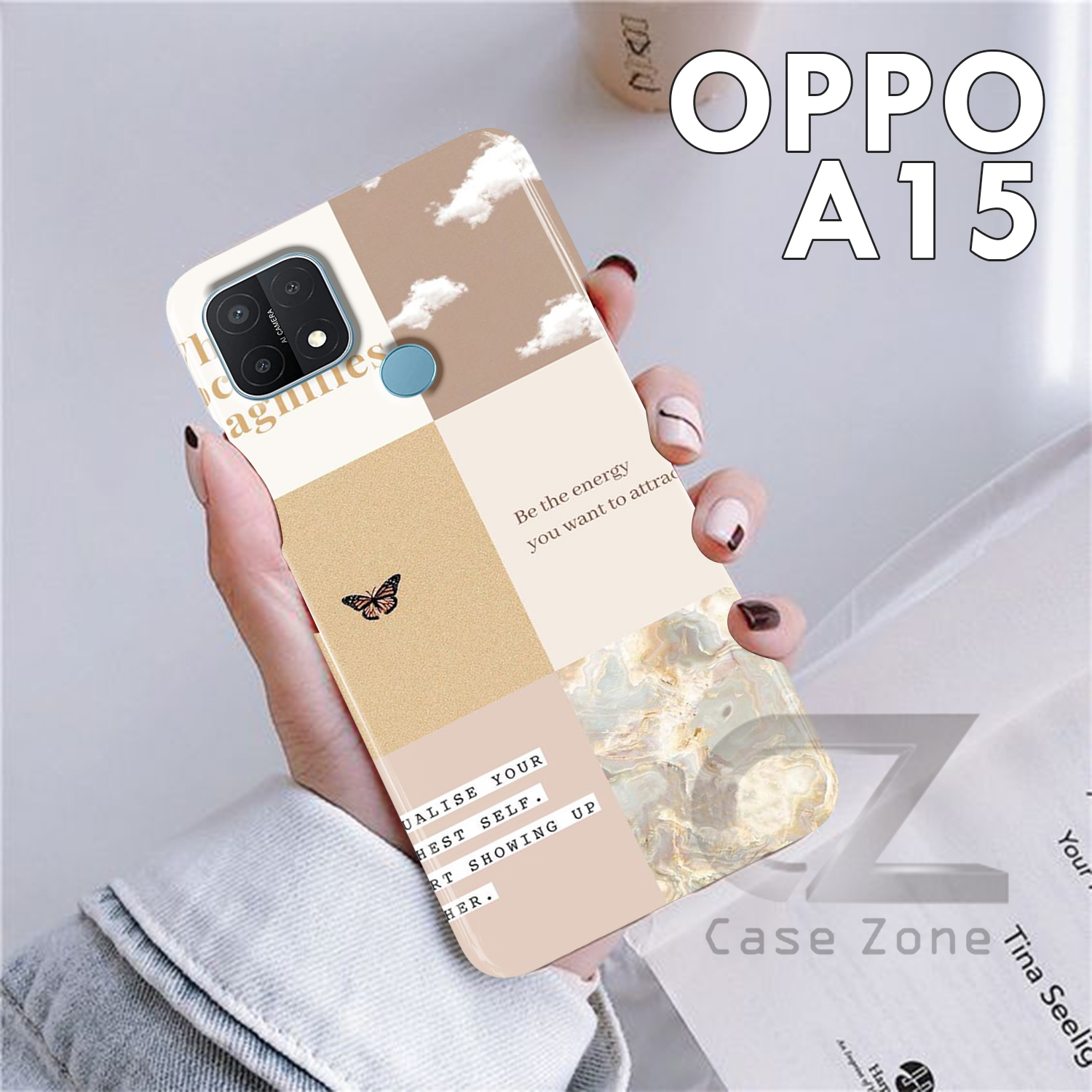 case hp aesthetic oppo a15