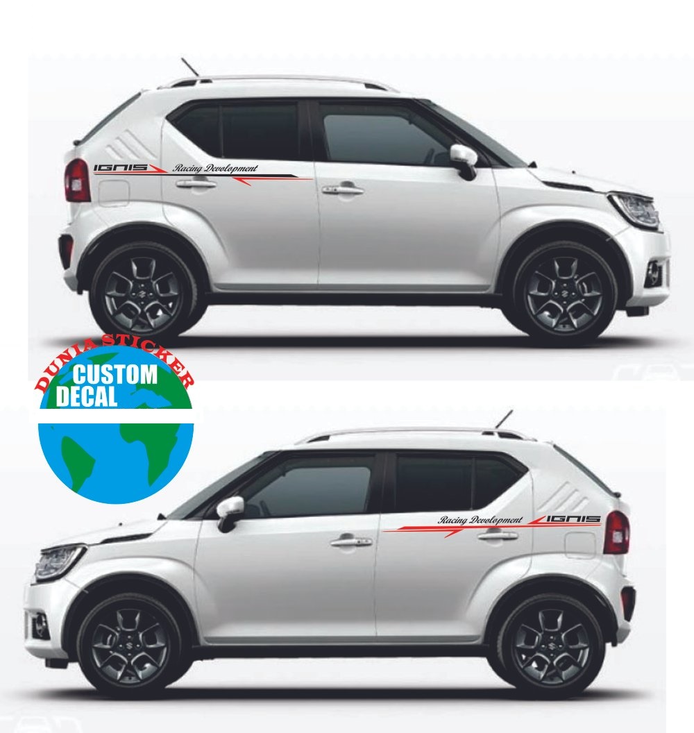 Stiker Cutting Ignis Racing Development Stiker List Minimalis Stiker ...