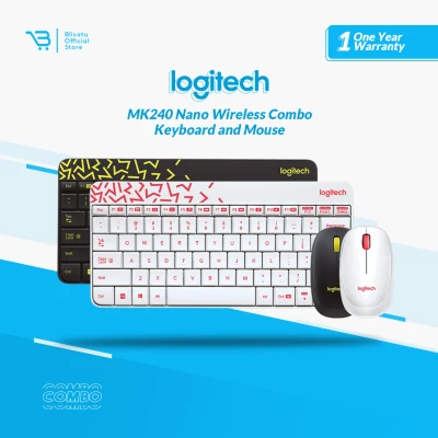 Logitech Keyboard Mouse Wireless Combo MK240