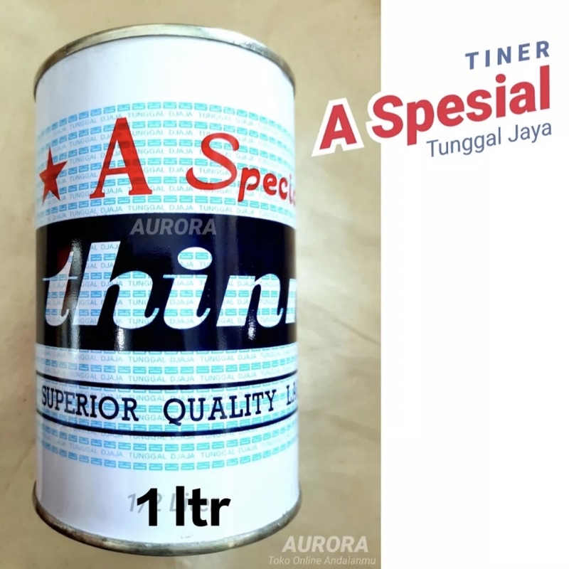 Thinner A Special Bintang 1L / Tiner Tinner Spesial 1 Liter L 1Kg Kg ...