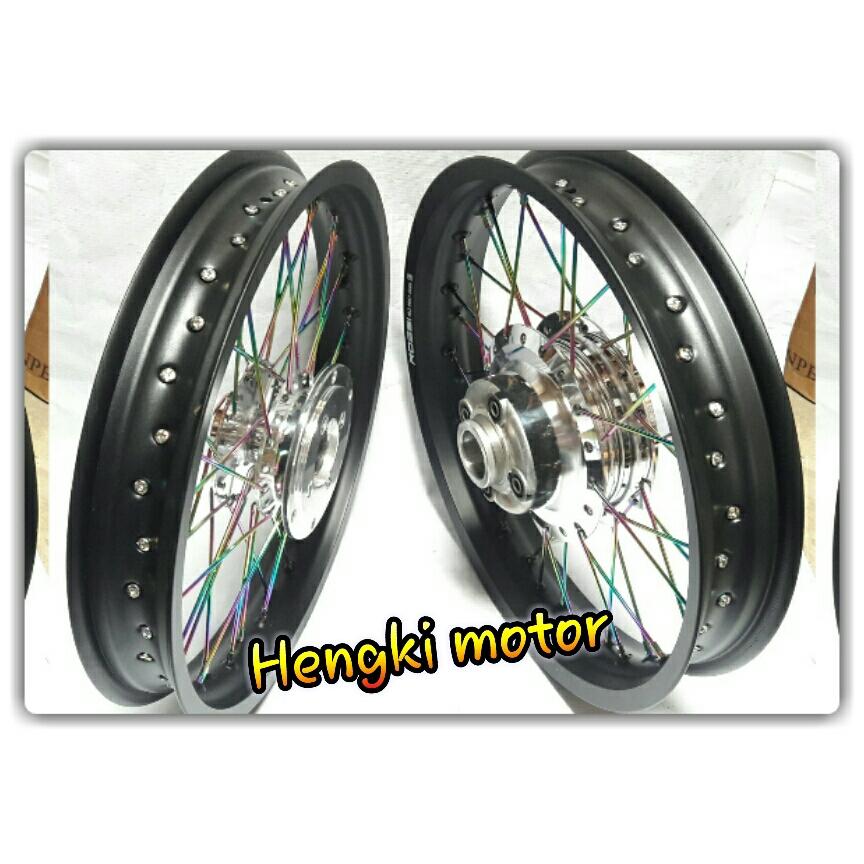 Velg Mega Pro Gl Pro Lebar Wm Black Lazada Indonesia