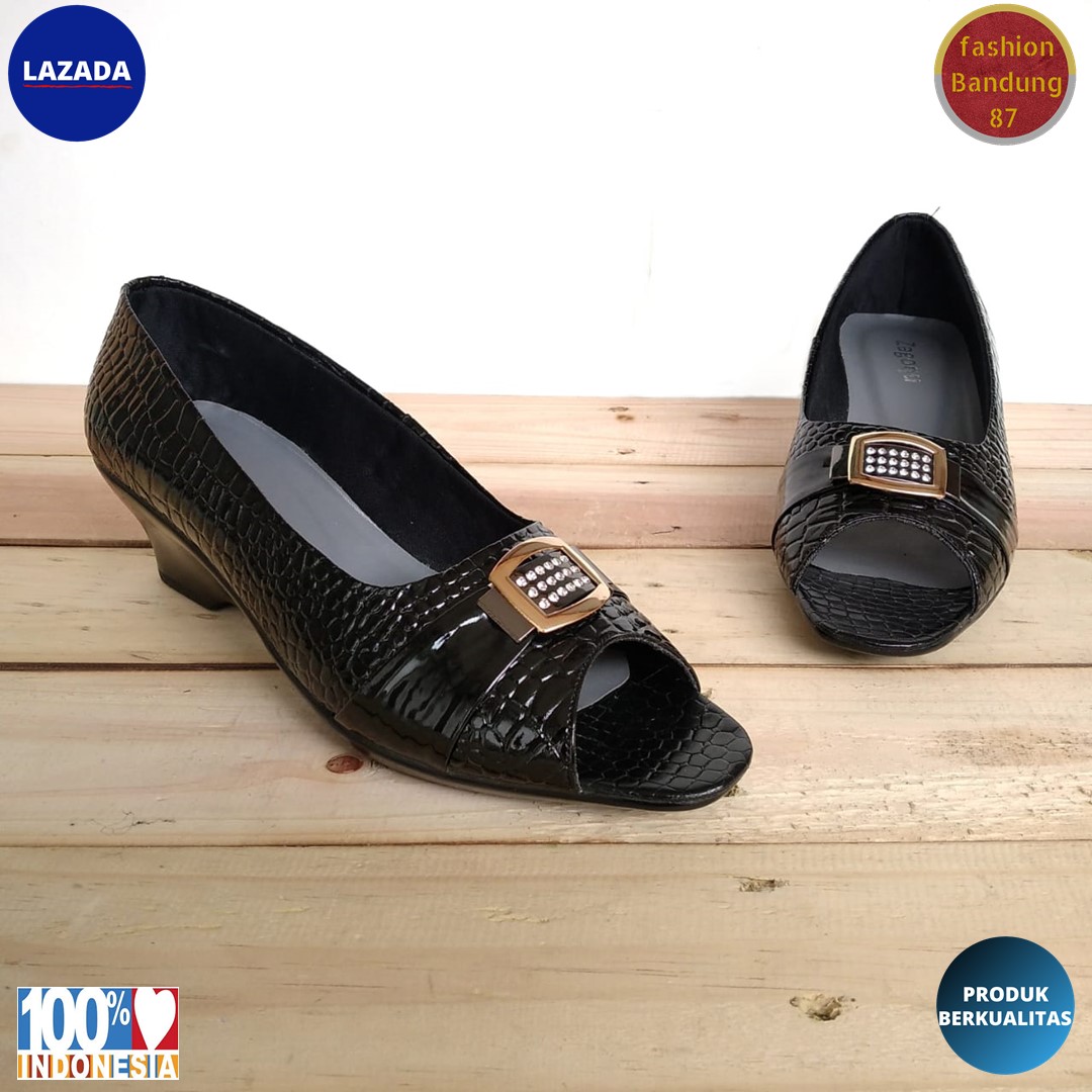 Sepatu Wanita Terbuka Depan Sepatu Pantofe Wanita Terbaru Pantofel