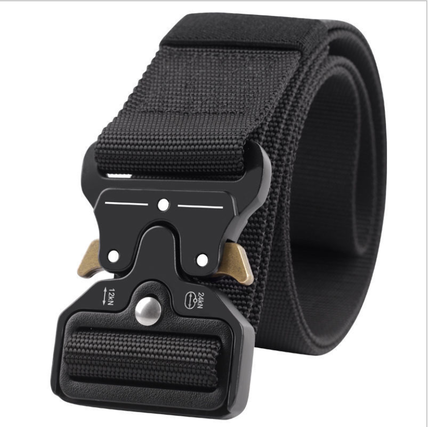 Ikat Pinggang Pria Canvas Sabuk Gesper Men Belt Nylon Tactical H - Baleomol