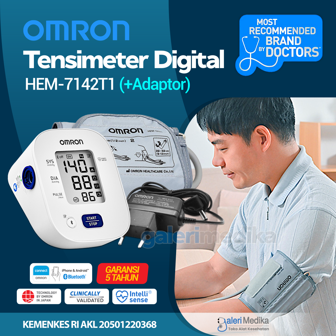 Tensimter Omron HEM 8712 HEM-8712 Tensimeter Digital Alat Ukur