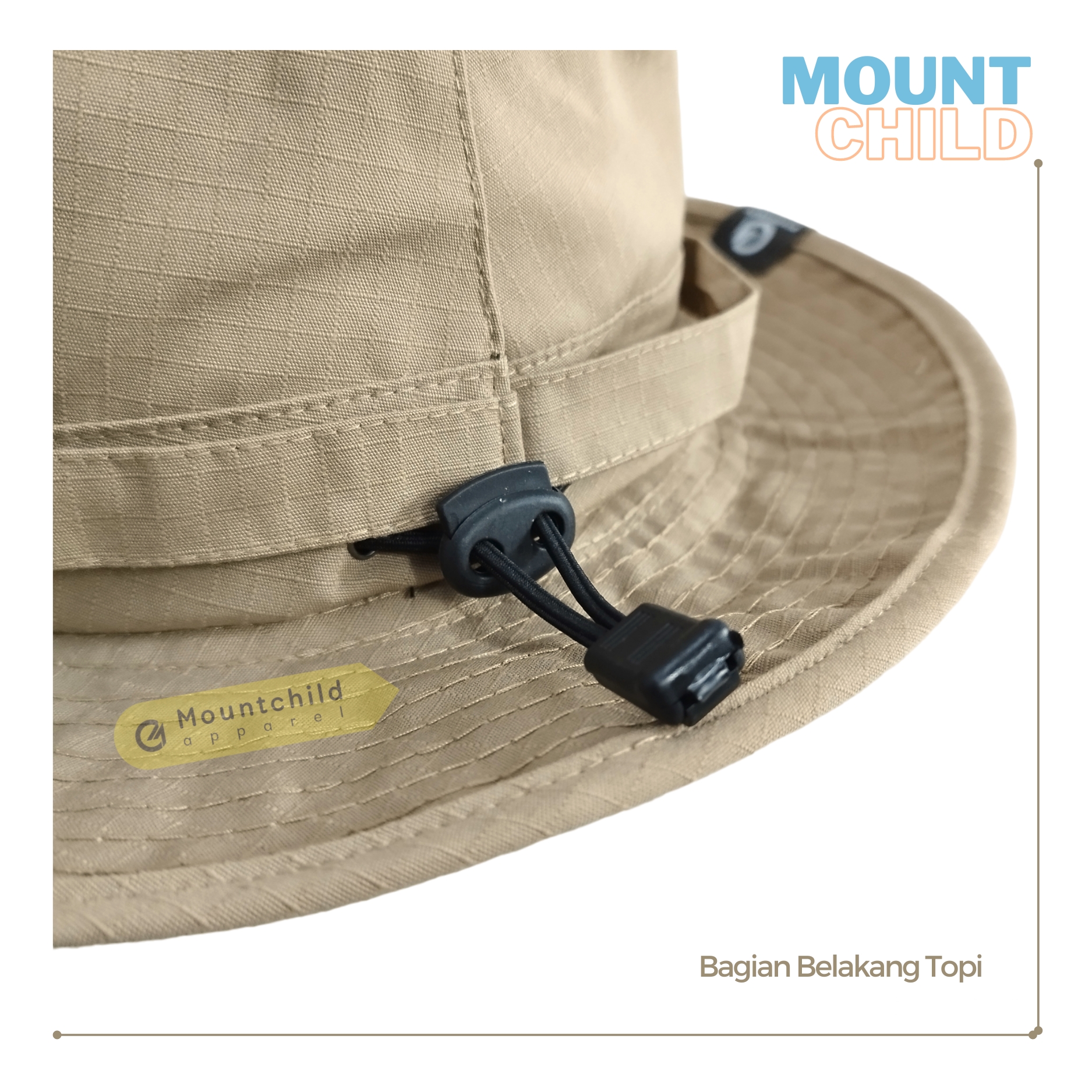 Topi Gunung Mountain Mountchild Rimba Hat Petualang Unisex Dewasa