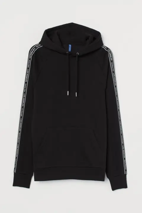 jaket hoodie h&m pria