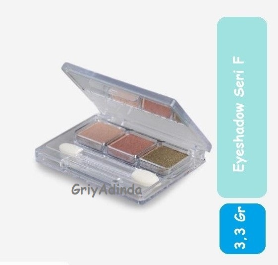 Eyeshadow Wardah 3 in 1 Seri F