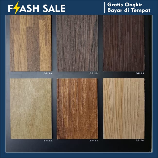 Lantai Kayu / Lantai Vynil Murah Super Plank Tebal 2mm (5m2) | Lazada