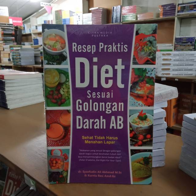 Buku Resep Praktis Diet Sesuai Golongan Darah AB | Lazada Indonesia