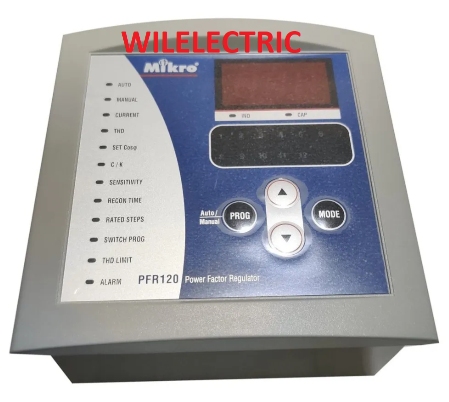 MIKRO POWER FACTOR REGULATOR 12 STEP PFR12041550 PFR 120 415 50