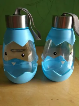 Kado Unik Botol Minum Cangkang Telur Burung 480ml Botol Anak