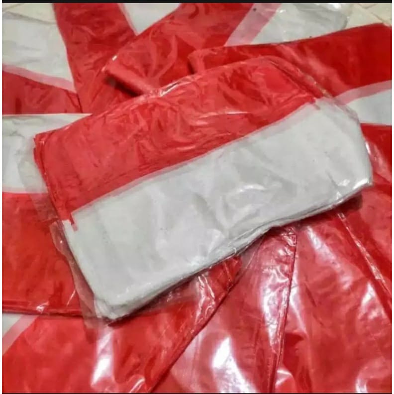 Bendera Plastik Renteng Isi 100 Merah Putih | Lazada Indonesia