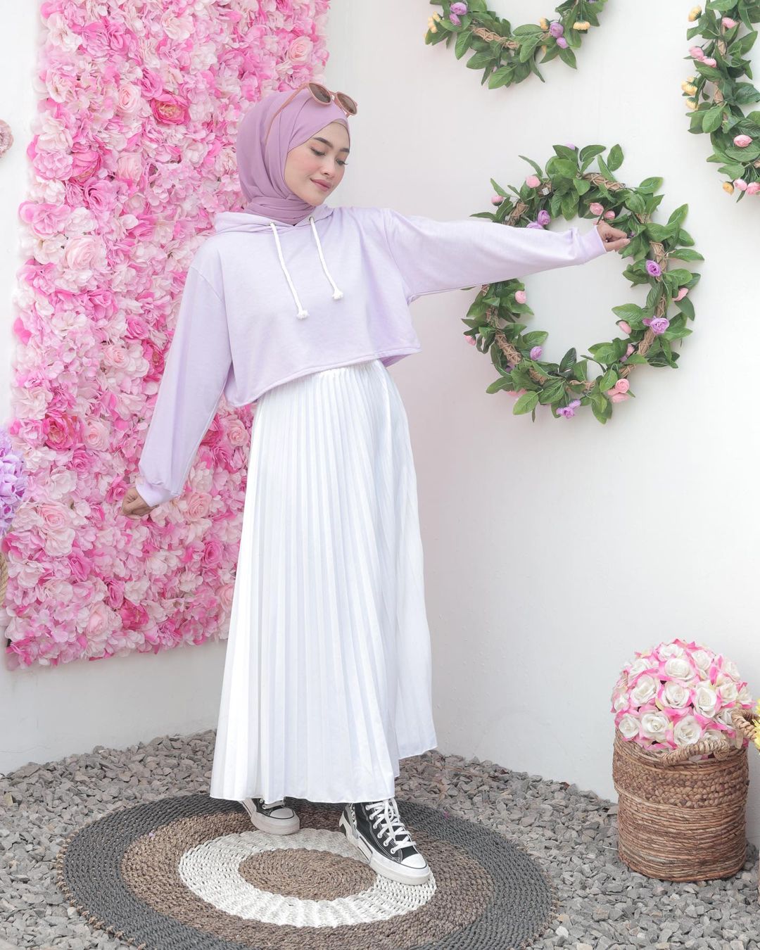 LILAC SWEATER HOODY 