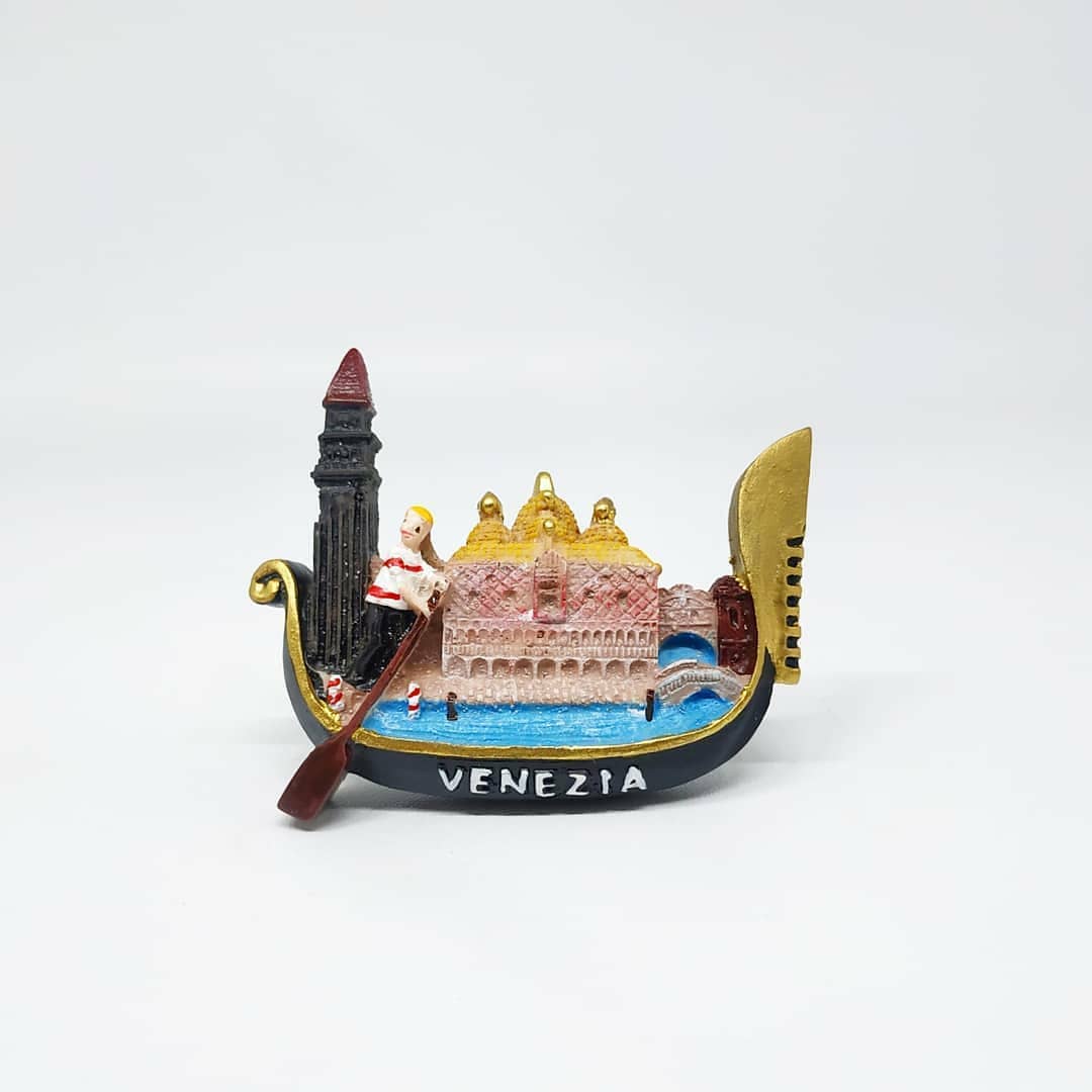 Magnete Frigo 3D Venezia Italia - Souvenir In Resina, 7x5cm Per Decorazione