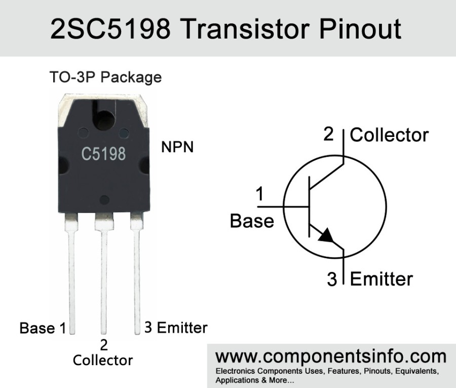 Transistor C5198 2SC5198 A1941 2SA1941 NPN PNP 10A Final Amplifier OCL ...