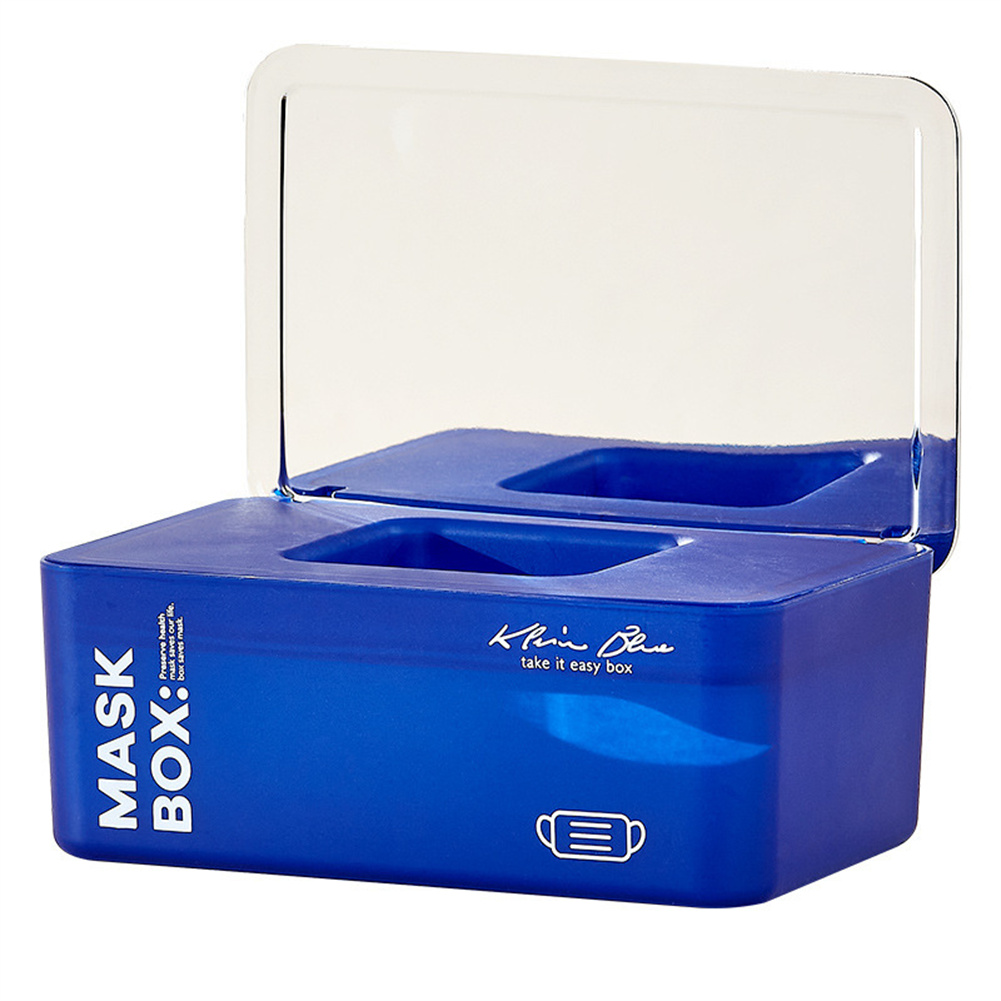 Hourser Face Masks Storage Case Cover Face Masks Dustproof Organizer Multifunctional Tissue