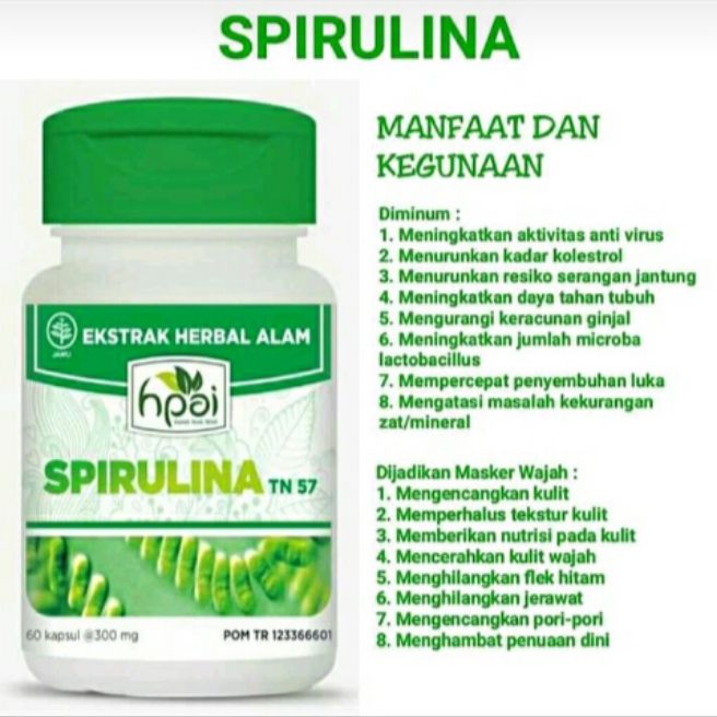 Daftar Harga Masker Spirulina Hni Terlaris seIndonesia » Sing Payu