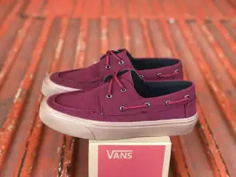 vans zapato maroon