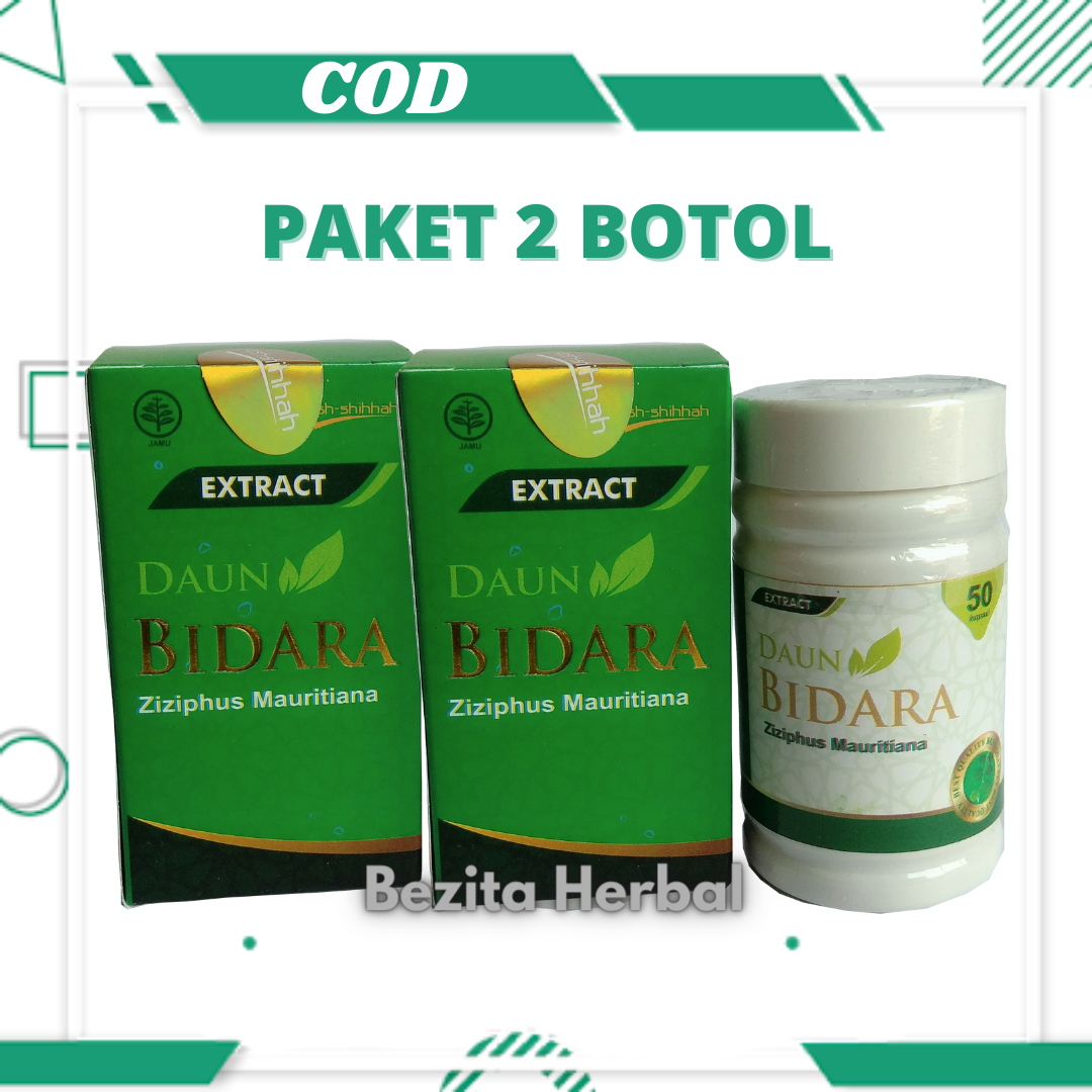 Paket 2 Botol Kapsul Bidara Ash Shihhah Herbal Terapi Ruqyah 50 Kapsul