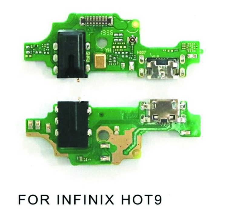 Fleksibel Flexibel Flexible Papan Pcb Con Cas Con Tc Konektor Charger Infinix Hot 9 X655 4735