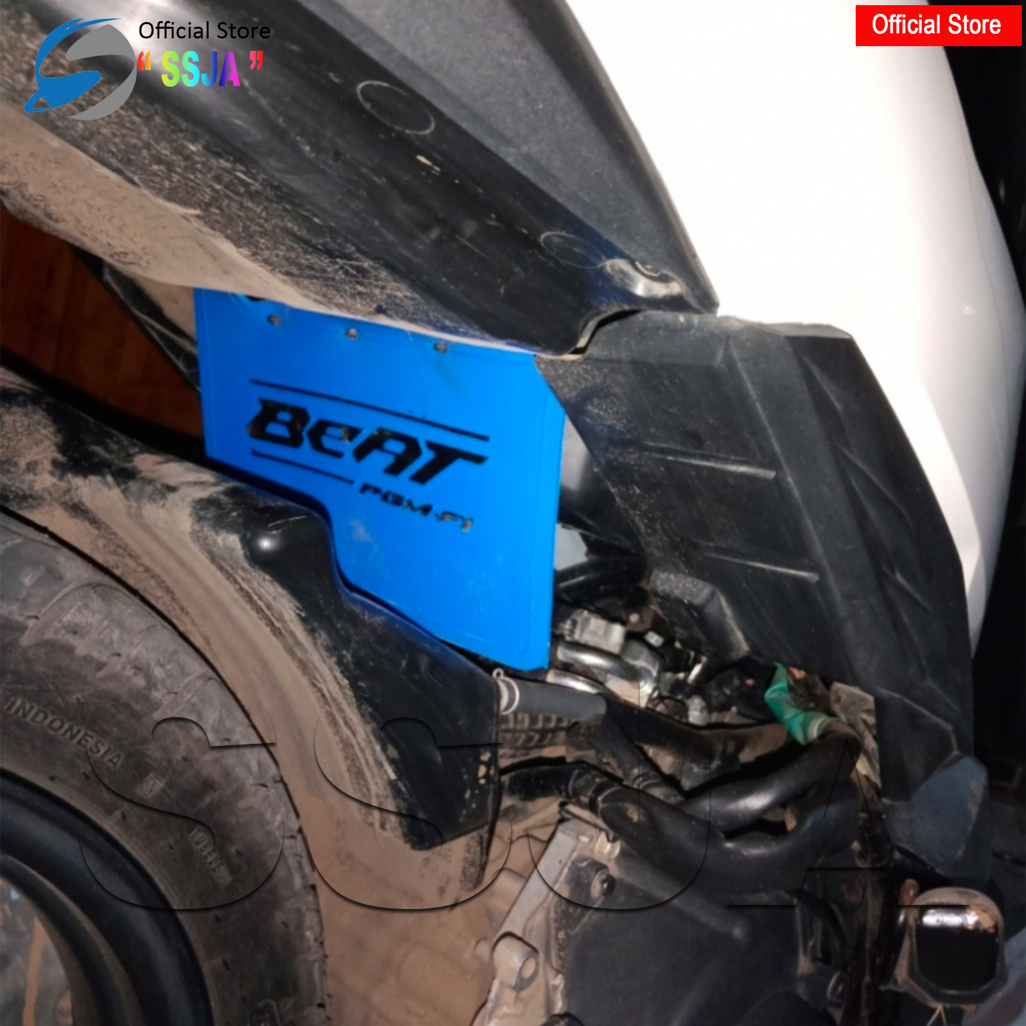 Penahan Lumpur Mudflap Motor Honda Beat Fi Lazada Indonesia