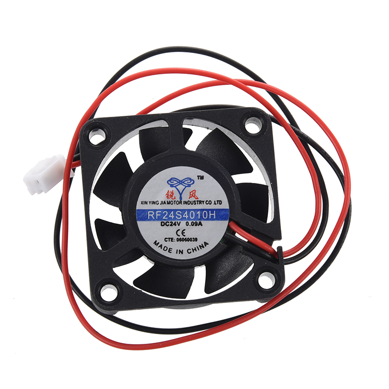 DC 24V 40 x 40 x 10mm 4010 7 Blade Brushless Cooling Fan - Superstar ...